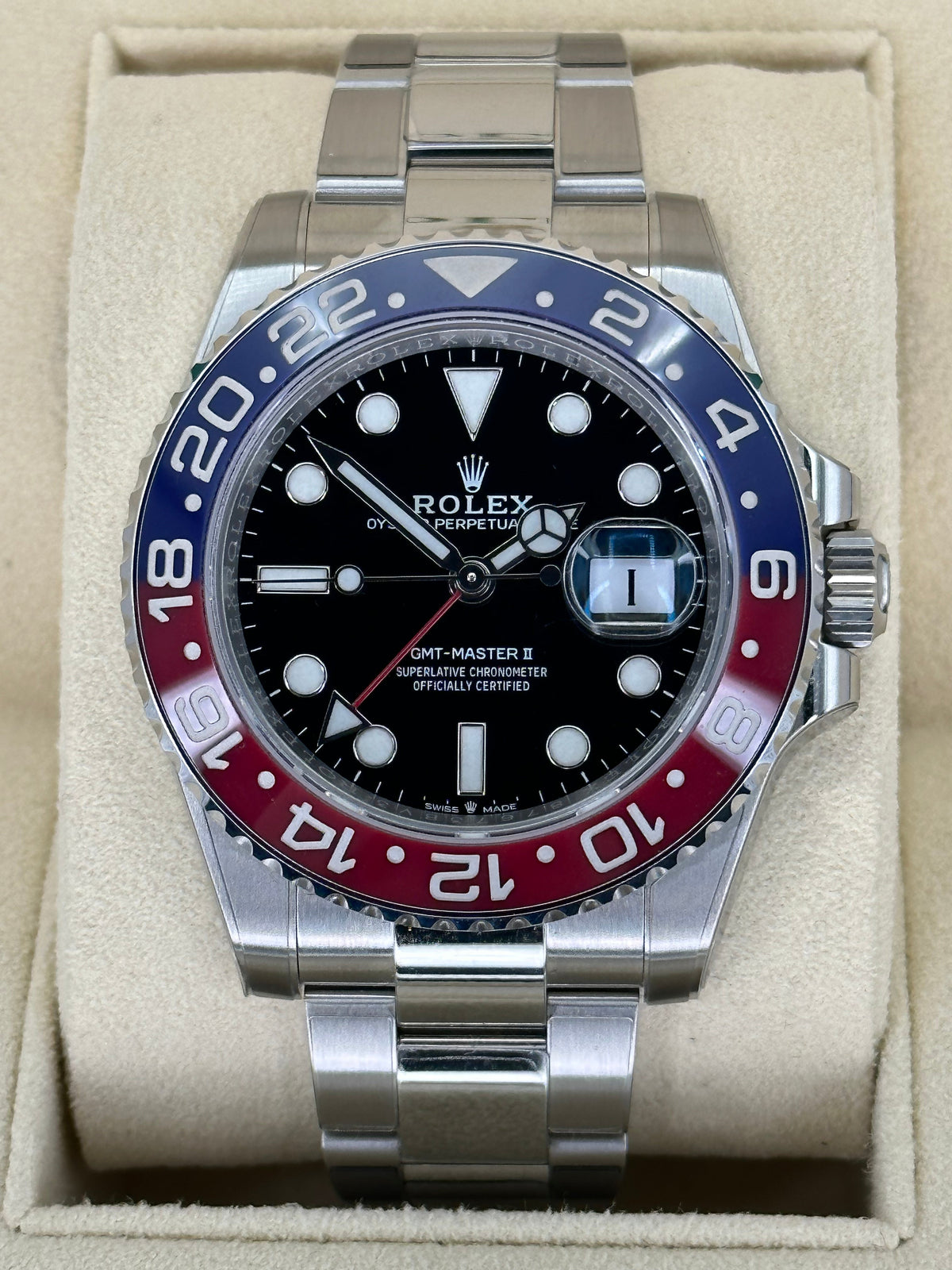 2022 Rolex GMT-Master II "Pepsi" 40mm 126710BLRO Oyster
