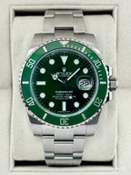 2017 Rolex Submariner “Hulk” 40mm 116610LV Green Dial