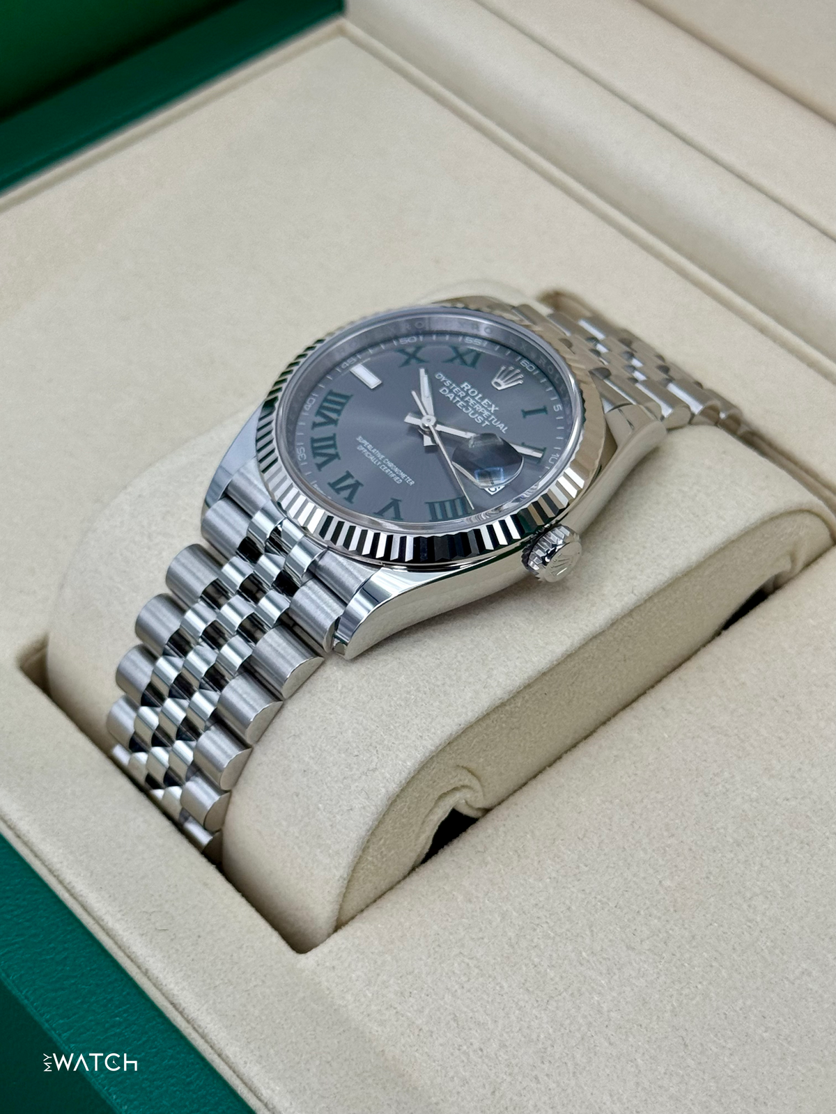 NEW 2026 Rolex Datejust 36mm 126234 Jubilee Wimbledon Dial
