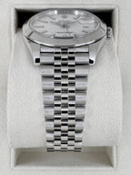 2024 Rolex Datejust 41mm 126300 Stainless Steel Jubilee White Dial