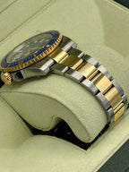 NEW OLD STOCK 2012 Rolex Submariner 40mm 116613LB RARE FLAT BLUE DIAL