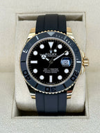 NEW 2026 Rolex Yacht-Master 42mm 226658 Gold Oysterflex Black Dial
