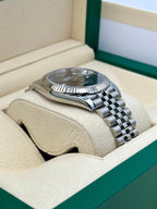2023 Rolex Datejust 41mm 126334 Stainless Steel Jubilee Wimbledon Dial