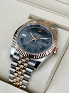 2025 Rolex Datejust 41mm 126331 Two-Tone Jubilee Wimbledon Dial