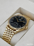 NEW 2026 Rolex 1908 39mm 52508 Yellow Gold Settimo Bracelet Black Dial