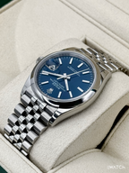 2024 Rolex Datejust 36mm 126200 Stainless Steel Jubilee Blue Dial