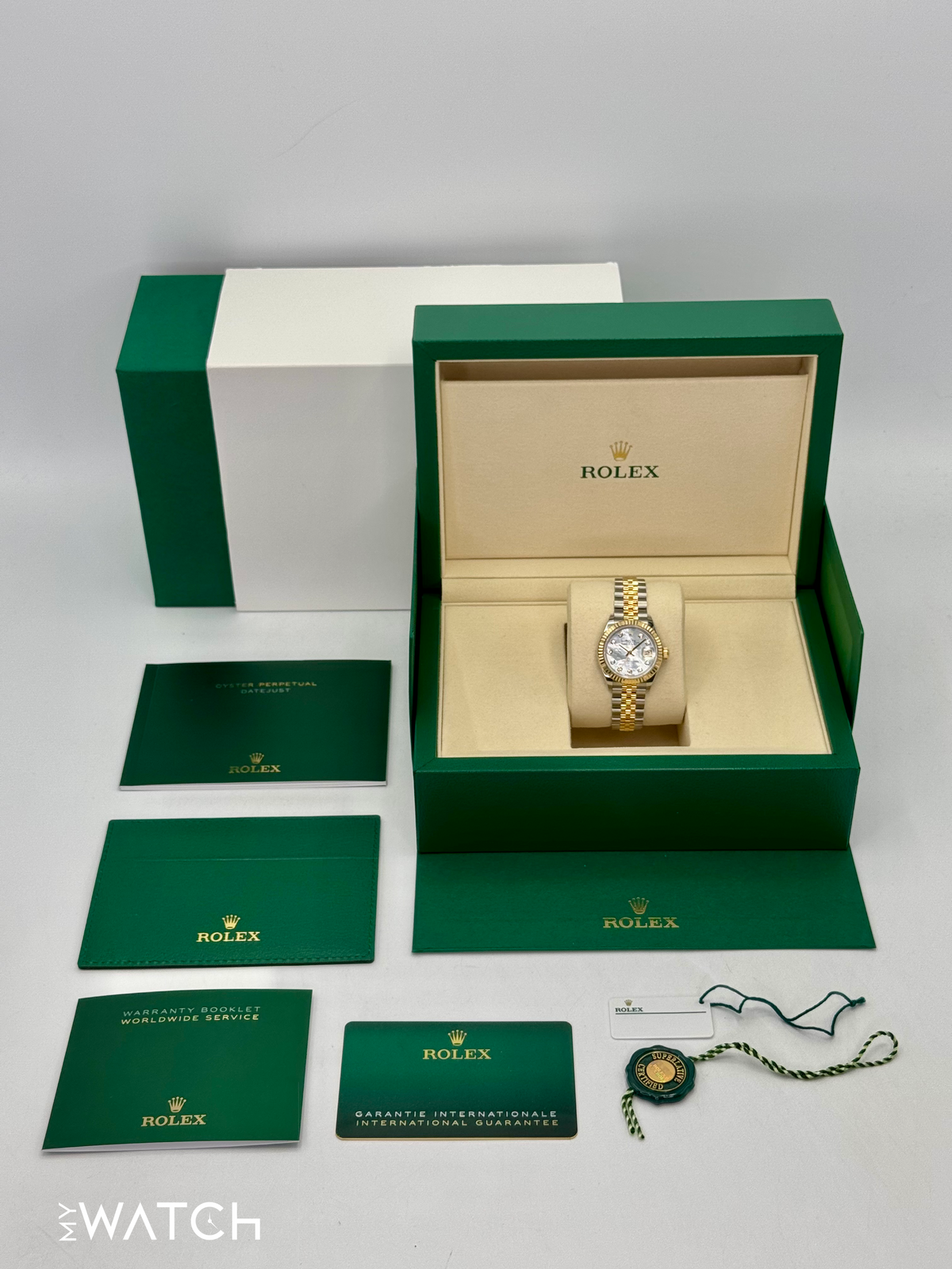 NEW 2026 Rolex Lady Datejust 28mm 279173 Jubilee MOP Diamond Dial