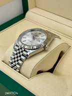 2017 Rolex Datejust 41mm 126334 Stainless Steel Jubilee Silver Dial