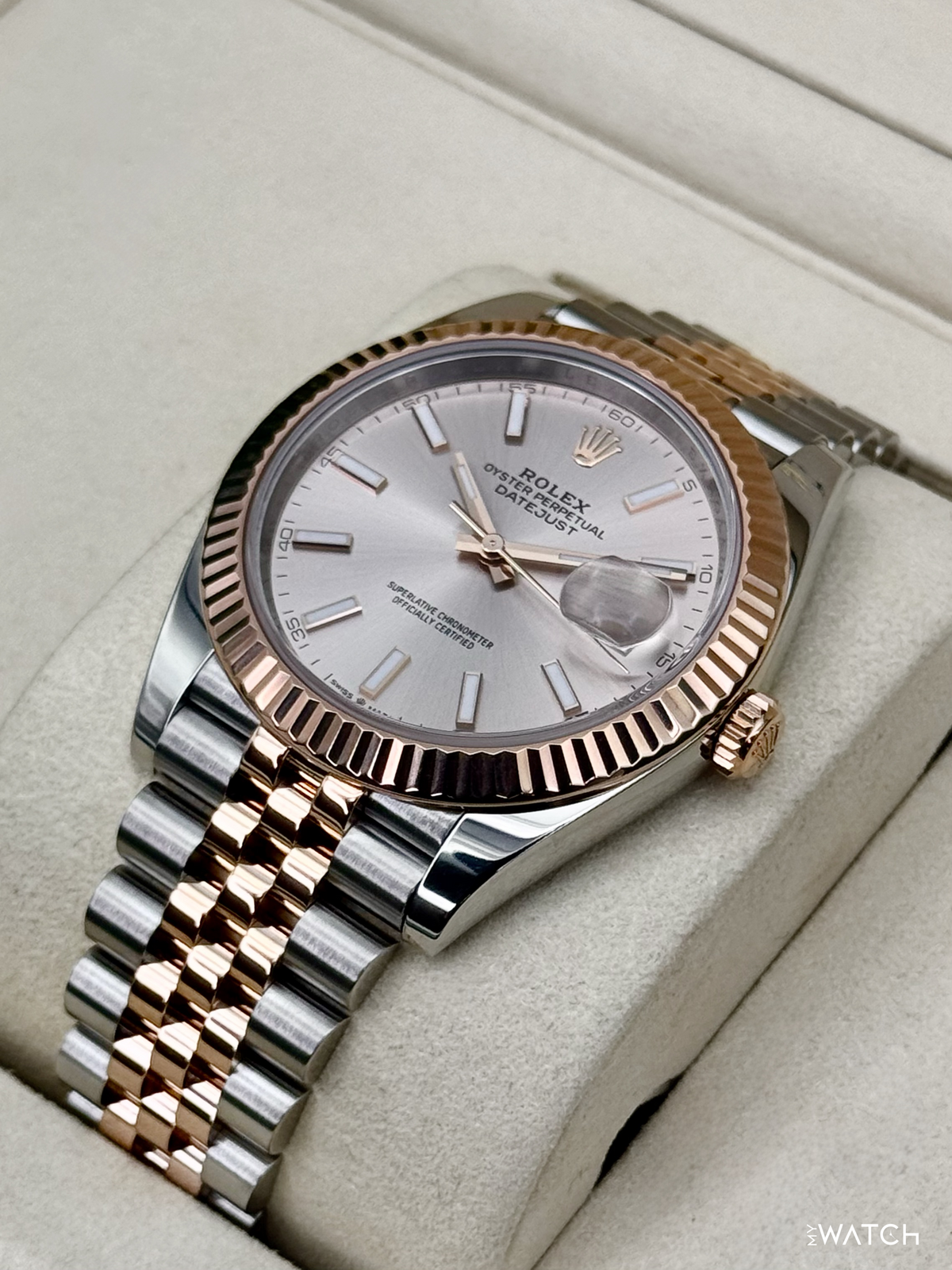 2025 Rolex Datejust 41mm 126331 Two-Tone Jubilee Sundust Dial