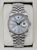 NEW 2026 Rolex Datejust 36mm 126234 Stainless Steel Jubilee Silver Dial