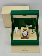 2023 Rolex Yacht-Master II 44mm 116688 18K Yellow Gold White Dial