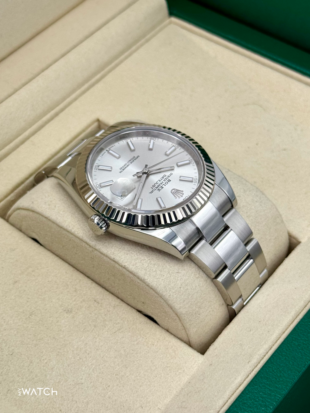 2025 Rolex Datejust 41mm 126334 Stainless Steel Oyster Silver Dial