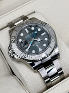 2023 Rolex Yacht-Master 40mm 126622 Stainless Steel Rhodium Dial