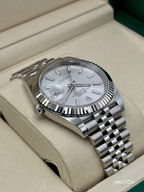 New 2025 Rolex Datejust 41mm 126334 Stainless Steel Jubilee Silver Dial
