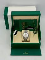 NEW 2025 Rolex Datejust 41mm 126300 Stainless Steel Jubilee Silver Dial