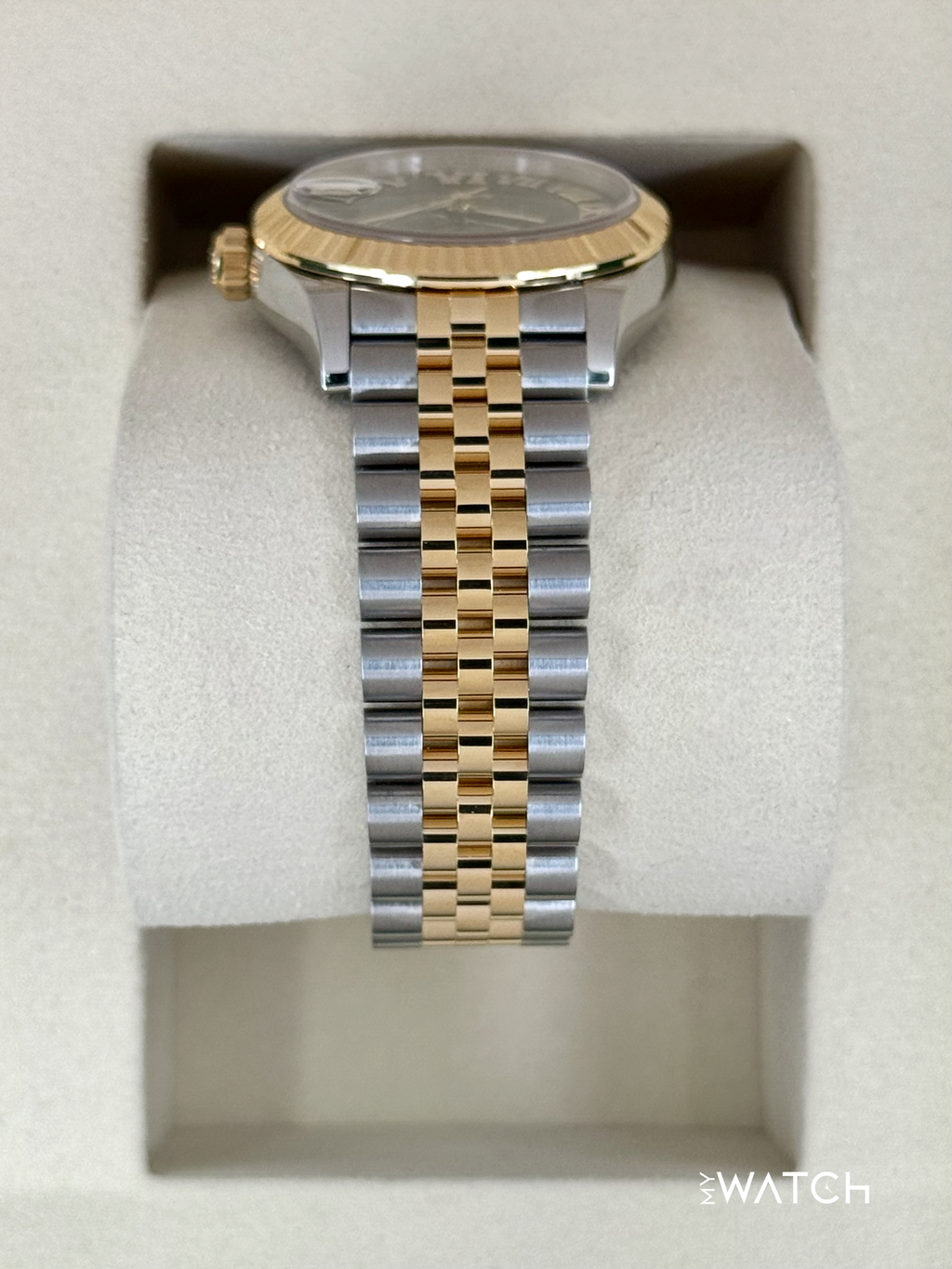 NEW 2025 Rolex Ladies Datejust 31mm 278273 Two-Tone Jubilee Green Dial
