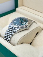 NEW 2023 Rolex Datejust 36mm 126234 Stainless Steel Jubilee Green Dial
