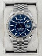 2023 Rolex Sky-Dweller 42mm 336934 Stainless Steel Jubilee Blue Dial