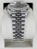 NEW 2026 Rolex Datejust 36mm 126234 Stainless Steel Jubilee Mint Green Dial