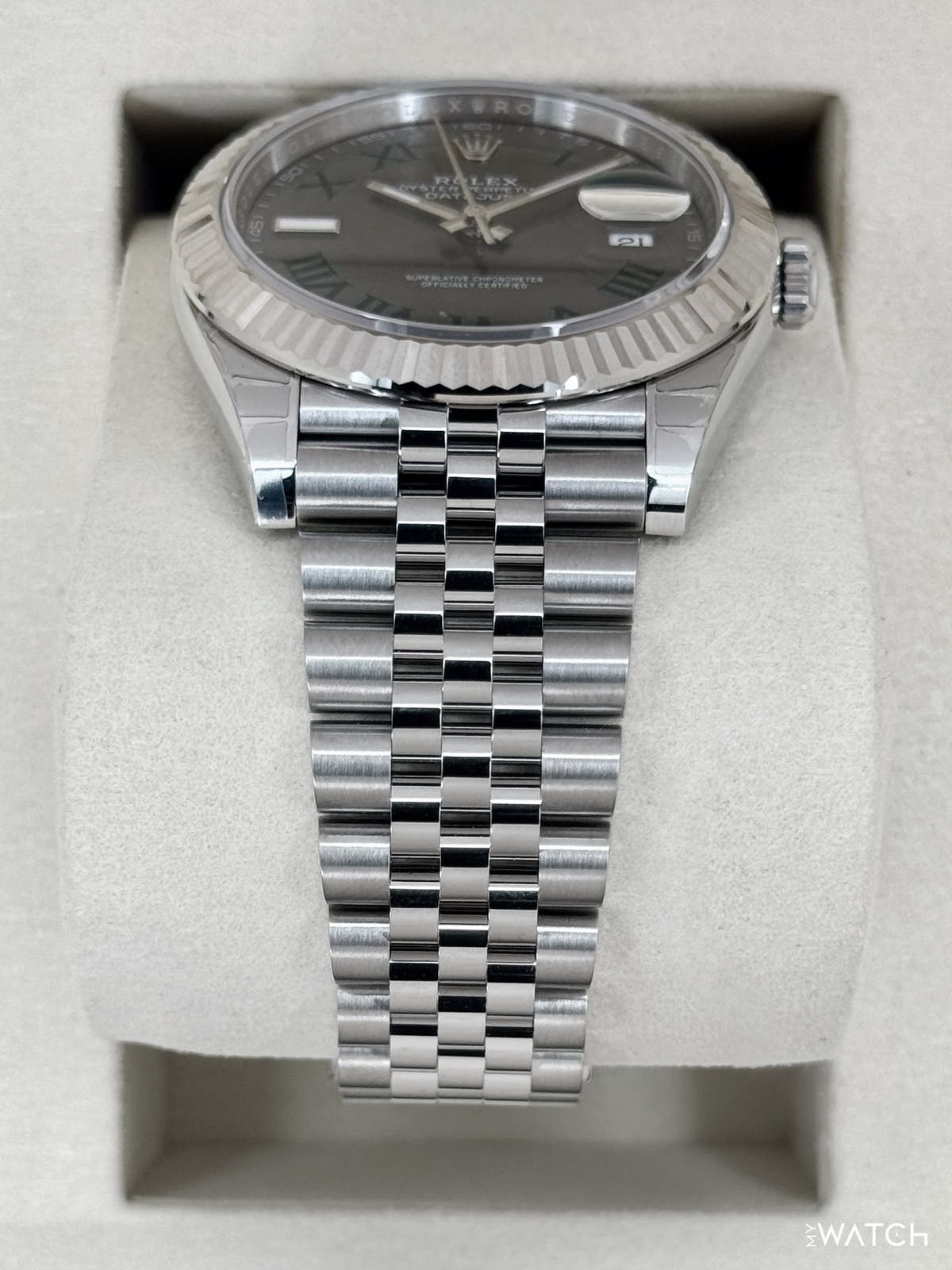 NEW 2025 Rolex Datejust 41mm 126334 Jubilee Wimbledon Dial (STICKERED)