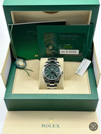 NEW 2023 Rolex Datejust 41mm 126300 Oyster Green Dial