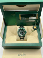 2014 Rolex Submariner "Hulk" 40mm 116610LV Oyster Green Dial