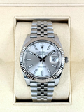 2017 Rolex Datejust 41mm 126334 Stainless Steel Jubilee Silver Dial