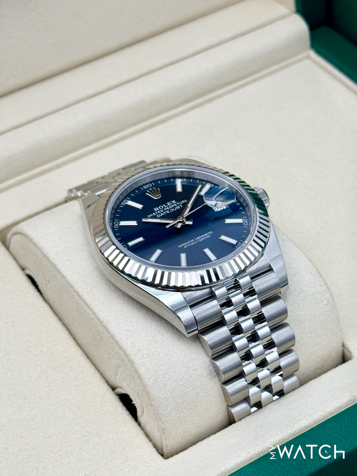 NEW 2026 Rolex Datejust 41mm 126334 Stainless Steel Jubilee Blue Dial