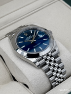 NEW 2023 Rolex Datejust 41mm 126300 Stainless Steel Jubilee Blue Dial