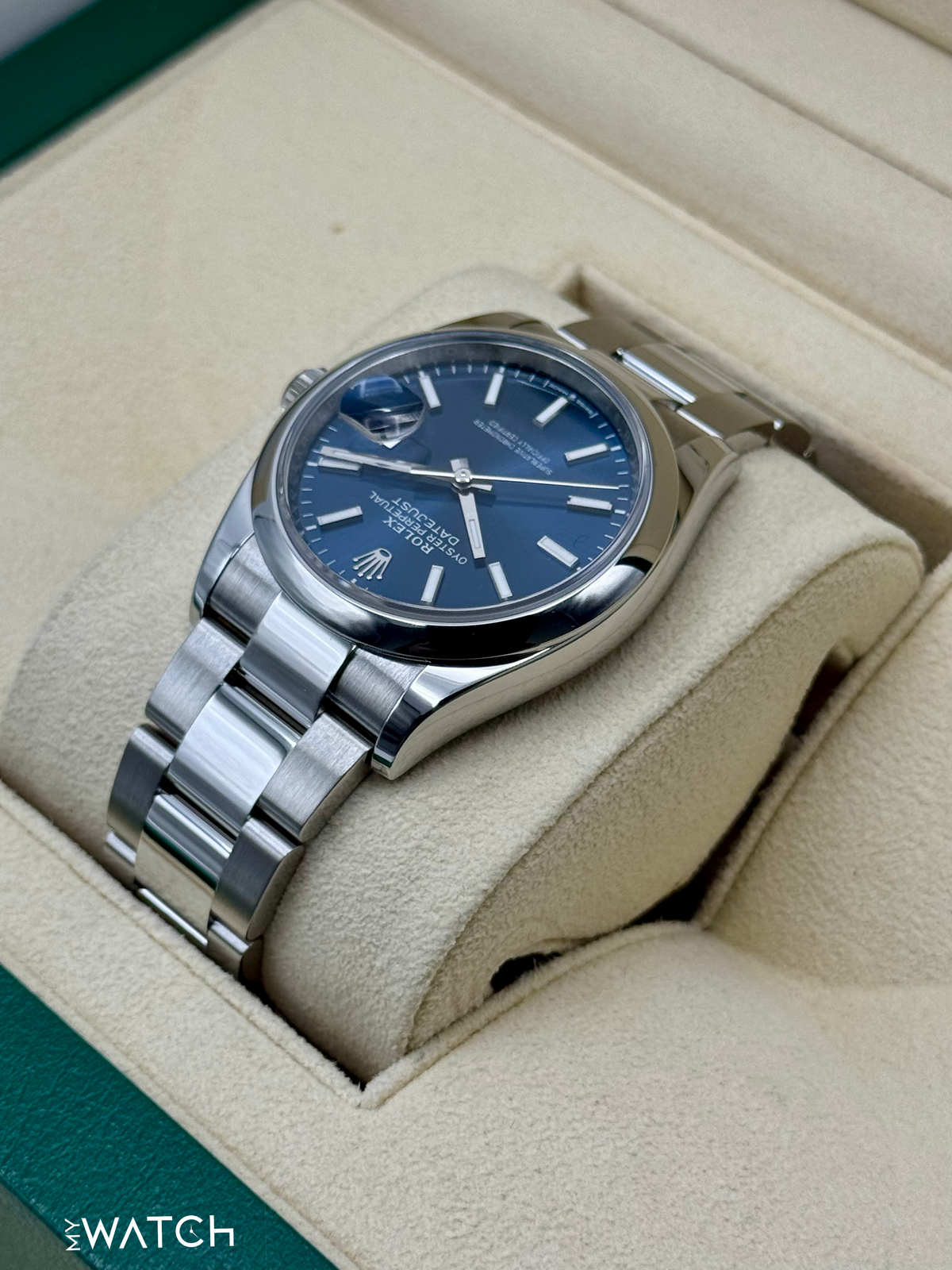 NEW 2025 Rolex Datejust 36mm 126200 Stainless Steel Oyster Blue Dial