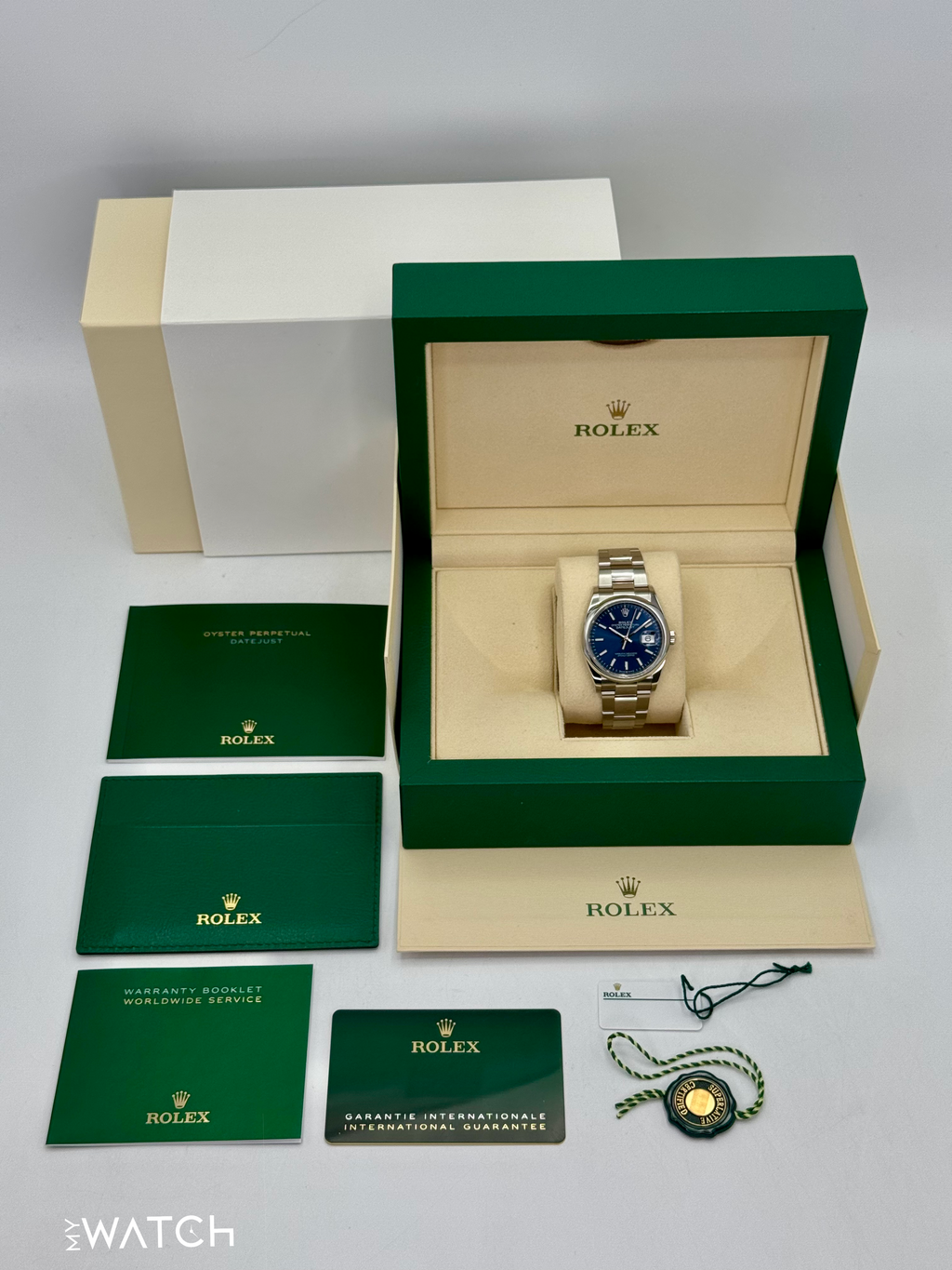 2024 Rolex Datejust 36mm 126200 Oyster Blue Dial