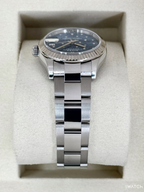 2025 Rolex Lady Datejust 31mm 278274 Stainless Steel Oyster Azzuro Blue Floral Dial