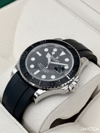 2021 Rolex Yacht-Master 42mm 226659 White Gold Oysterflex Black Dial