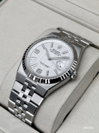 2025 Rolex Land-Dweller 40mm 127334 Stainless Steel Jubilee White Dial