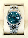 NEW 2025 Rolex Datejust 36mm 126234 Jubilee Green Dial