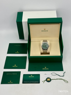 NEW 2026 Rolex Datejust 41mm 126300 Stainless Steel Oyster Green Dial