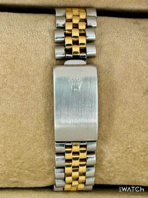 1985 Rolex Datejust 36mm 16013 Two-Tone Jubilee Blue Roman Numeral Dial