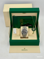 2024 Rolex Datejust 41mm 126300 Stainless Steel Jubilee Rhodium Dial