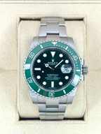 2016 Rolex Submariner “Hulk” 40mm 116610LV Green Dial