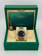 2003 Rolex Datejust II 41mm 116334 Stainless Steel Oyster Black Dial