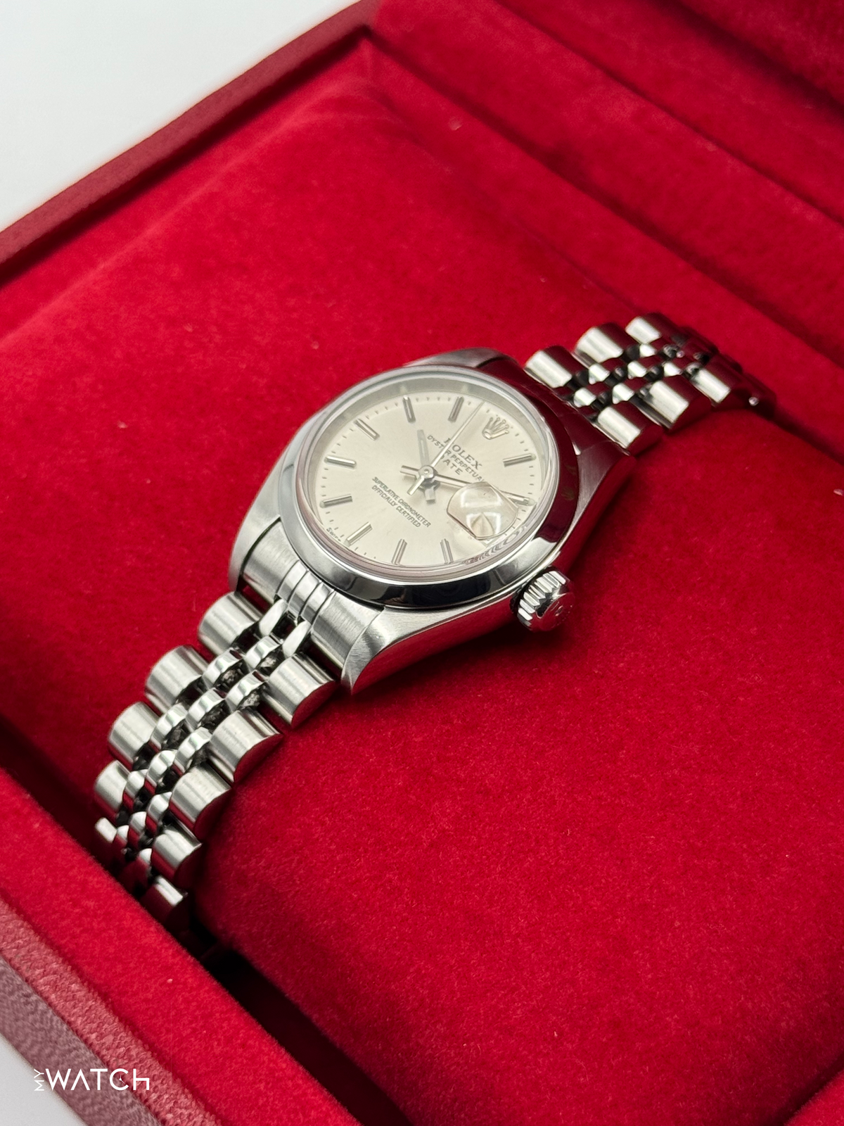 2002 Rolex Lady Datejust 26mm 79160 Stainless Steel Jubilee Silver Dial