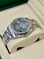 NEW 2026 Rolex Datejust 41mm 126334 Stainless Steel Oyster Wimbledon Dial