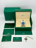 NEW 2025 Rolex Datejust 41mm 126300 Oyster Blue Roman Numeral Dial