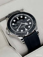 2024 Rolex Yacht-Master 42mm 226659 White Gold Oysterflex Black Dial