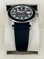 2021 Rolex Yacht-Master 42mm 226659 White Gold Oysterflex Black Dial