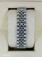 2017 Rolex Datejust 36mm 116234 Stainless Steel Jubilee Silver Diamond Dial