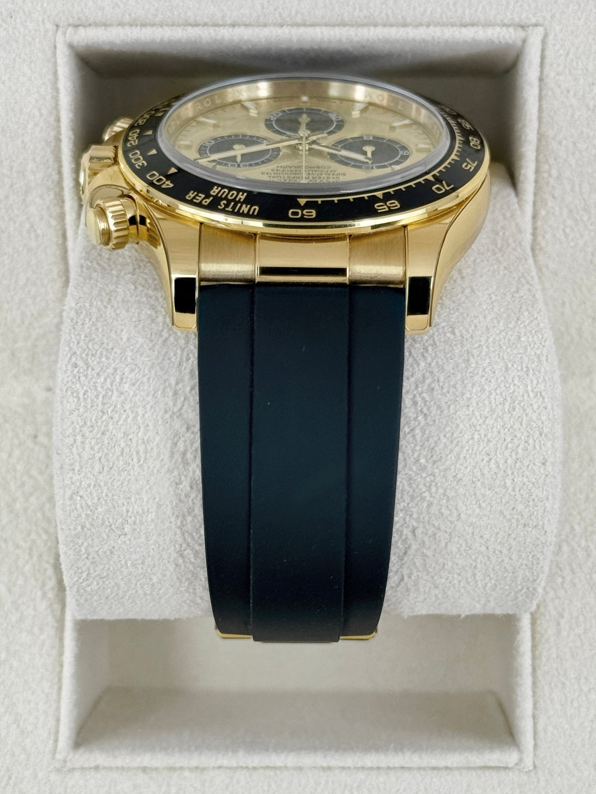 2024 Rolex Daytona 40mm 126518LN Yellow Gold Oysterflex Champagne Pikachu Dial
