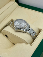 2015 Rolex Datejust 31mm 178274 Stainless Steel Oyster Silver Dial