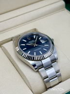 NEW 2025 Rolex Datejust 41mm 126334 Stainless Steel Oyster Blue Dial