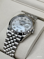 NEW 2026 Rolex Datejust 36mm 126234 Stainless Steel MOP Diamond Dial